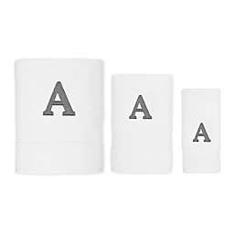 Avanti Monogram Block Letter Bath Towel