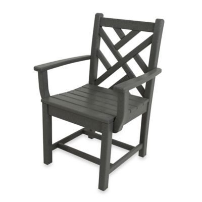 POLYWOOD&reg; Chippendale Dining Arm Chair