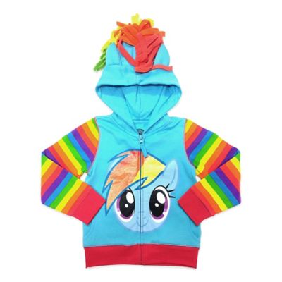 my little pony hoodie rainbow dash