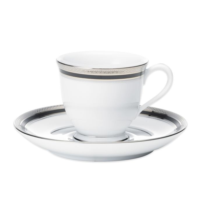 Noritake® Austin Platinum After Dinner Cup and Saucer | Bed Bath & Beyond