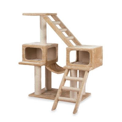 trixie outdoor wooden cat patio