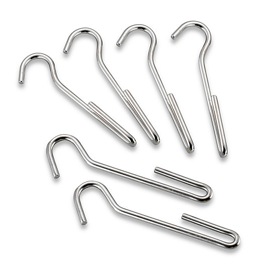 Alternate image 1 for Cuisinart® Stainless Steel Pot Rack Hooks (Set of 6)