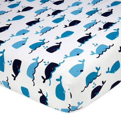 Nautica Kids® Whale of a Tale Fitted Crib Sheet | buybuy BABY