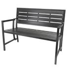Folding Bench in Black | Bed Bath & Beyond