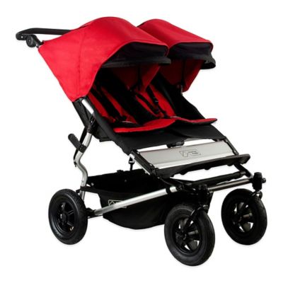 width of out and about double buggy