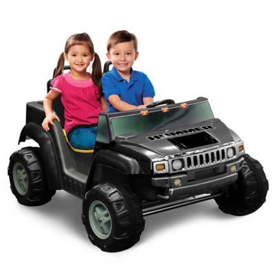 Kid Motorz Hummer H2 Two-Seater 12-Volt Ride-On in Black