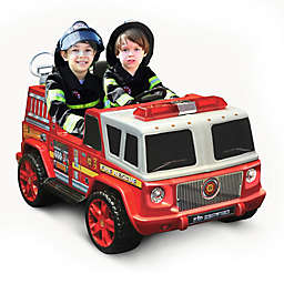 Kid Motorz Fire Engine 2-Seater 12-Volt Ride-On in Red