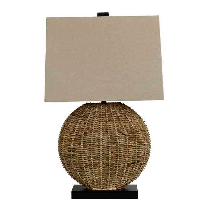 Oval Rattan Table Lamp Collection | Bed Bath & Beyond