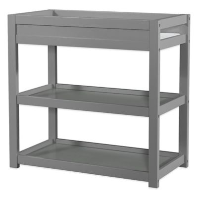 grey changing table