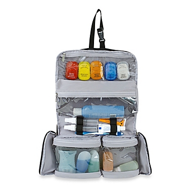 Travelon Float Out Hanging Toiletry Kit in Black. View a larger version of this product image.