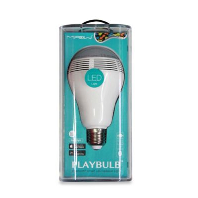 smart led speaker light bulb