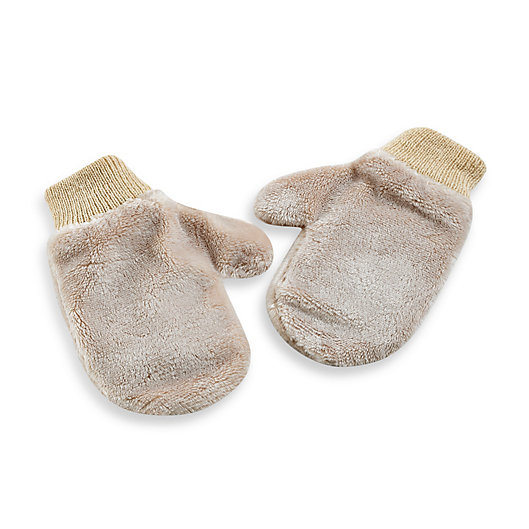 Alternate image 1 for Mitten Hand Warmers in Plush Tan (Set of 2)