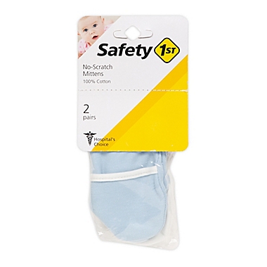 Tan Taupe & Pink 2 Pair Safety 1st Soft Cotton Baby No Scratch Mittens Orange 