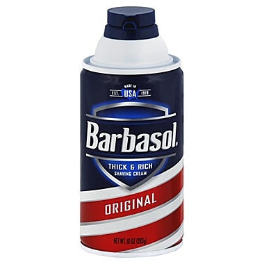Barbasol&reg; 10 oz. Original Thick and Rich Shaving Cream. View a larger version of this product image.