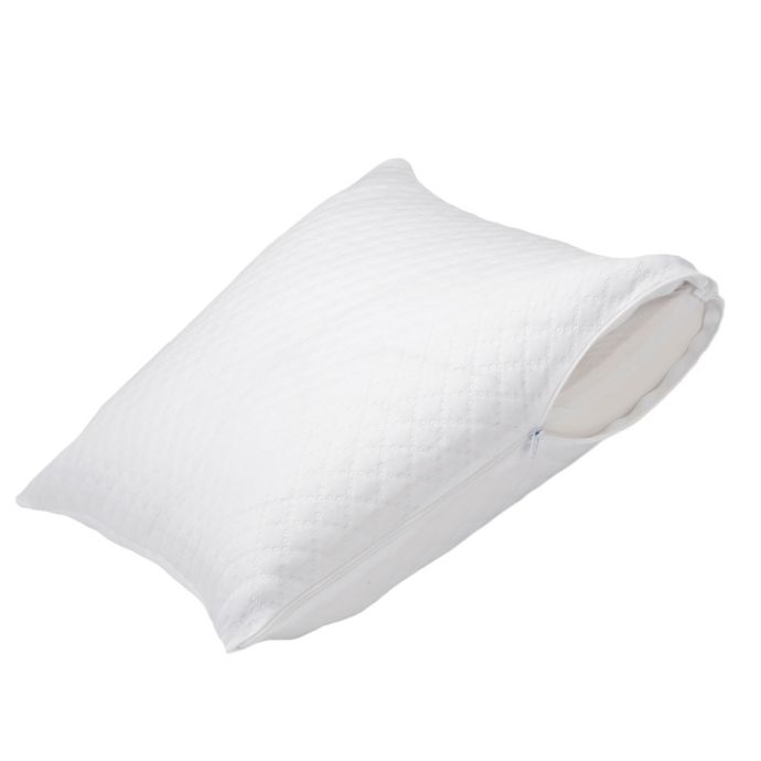 Healthy Nights Circular Knit Cool Finish Pillow Protector For
