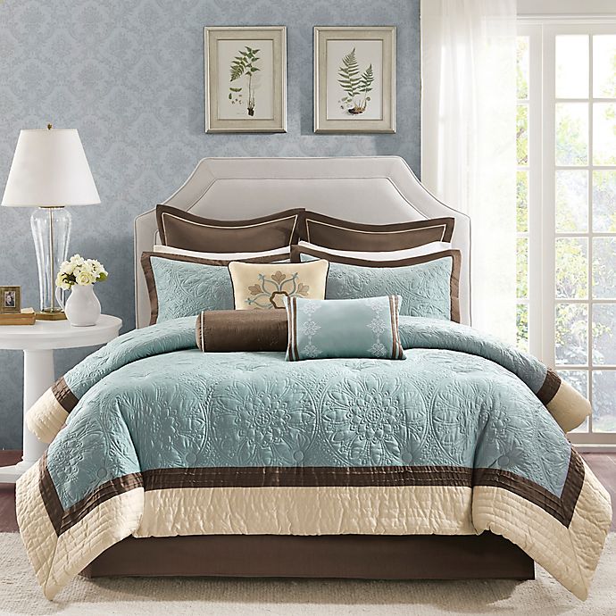 Madison Park Trinity 6 Piece Duvet, Bed Bath And Beyond California King Duvet Covers