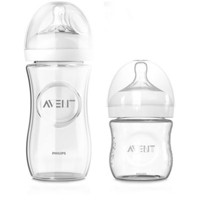 philips avent glass baby bottles