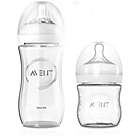 Alternate image 0 for Philips Avent Natural 3-Pack Glass Baby Bottles