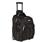 Alternate image 0 for High Sierra Wheeled Business Laptop Backpack in Black