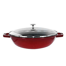 Staub 4.5 qt. Enameled Cast Iron Covered Perfect Pan