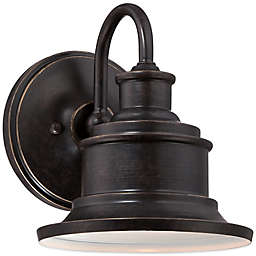 Quoizel® Seaford Outdoor Wall Lantern in Imperial Bronze