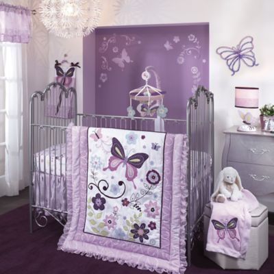 butterfly crib sets