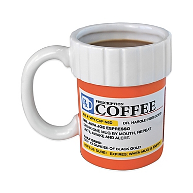 Big Mouth Toys Prescription Coffee Mug. View a larger version of this product image.