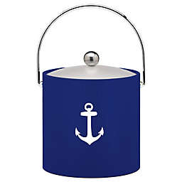 Kraftware™ 3 qt. Anchor Ice Bucket in Blue