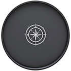 Alternate image 0 for Kraftware&trade; Compass Point Round Tray in Black