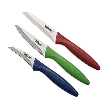 Zyliss&reg; 3-Piece Bird&#39;s Beak Paring Knife Set. View a larger version of this product image.