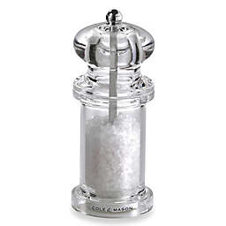 Cole & Mason 505 Clear Acrylic Salt Mill