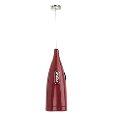 Zyliss&reg; Milk Frother in Red. View a larger version of this product image.