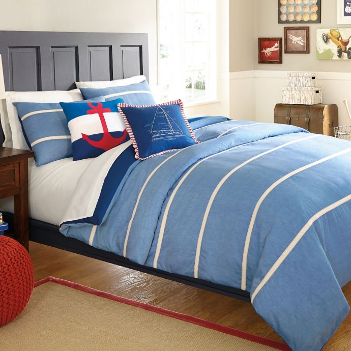 Hampton Stripe Comforter Set | Bed Bath & Beyond