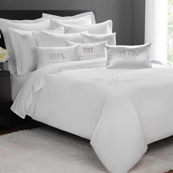 Majestic Duvet Cover With Swarovski Crystals Bed Bath Beyond
