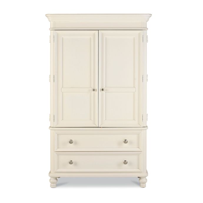 Pulaski Pawsitively Yours Armoire In White Bed Bath Beyond