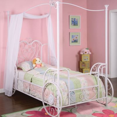 canopy girl twin bed