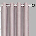 Alternate image 2 for Brookstone&reg; Zadie Grommet 100% Blackout Window Curtain Panel (Single)