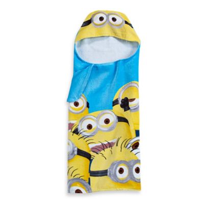 minion bath towel