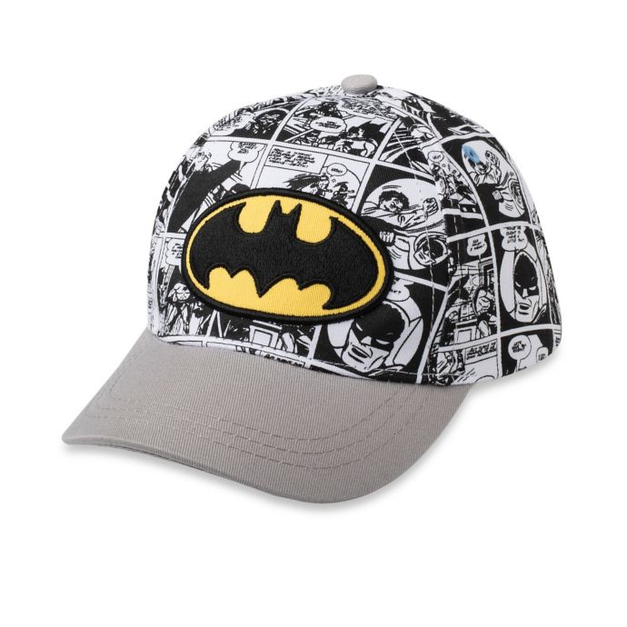 Toddler Batman Baseball Cap in Grey buybuy BABY