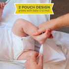 Alternate image 2 for Nested Bean Zen Swaddle Classic&trade; in Stardust Pink