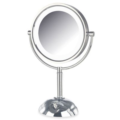 jerdon 8x led lighted vanity mirror bed bath beyond jerdon 8x led lighted vanity mirror