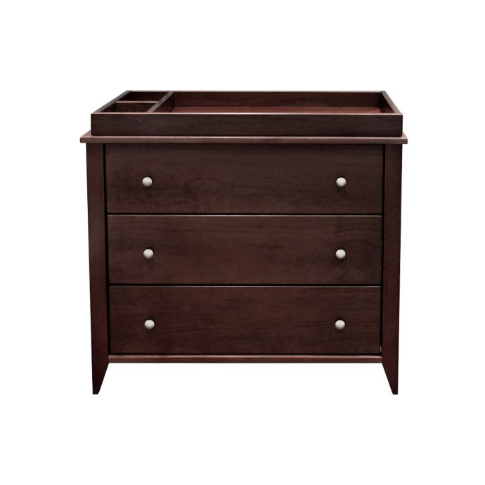 Davinci Highland 3 Drawer Changer Dresser In Espresso Buybuy Baby