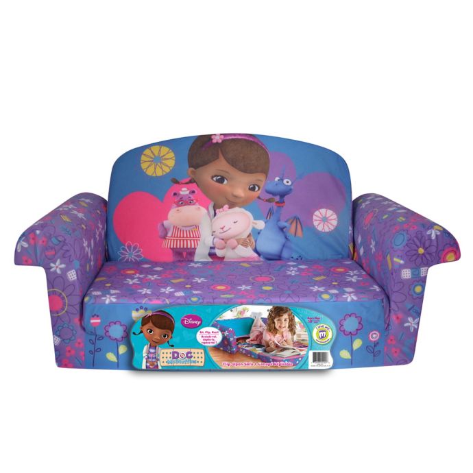 Spin Master Marshmallow Disney Doc Mcstuffins Flip Open Sofa