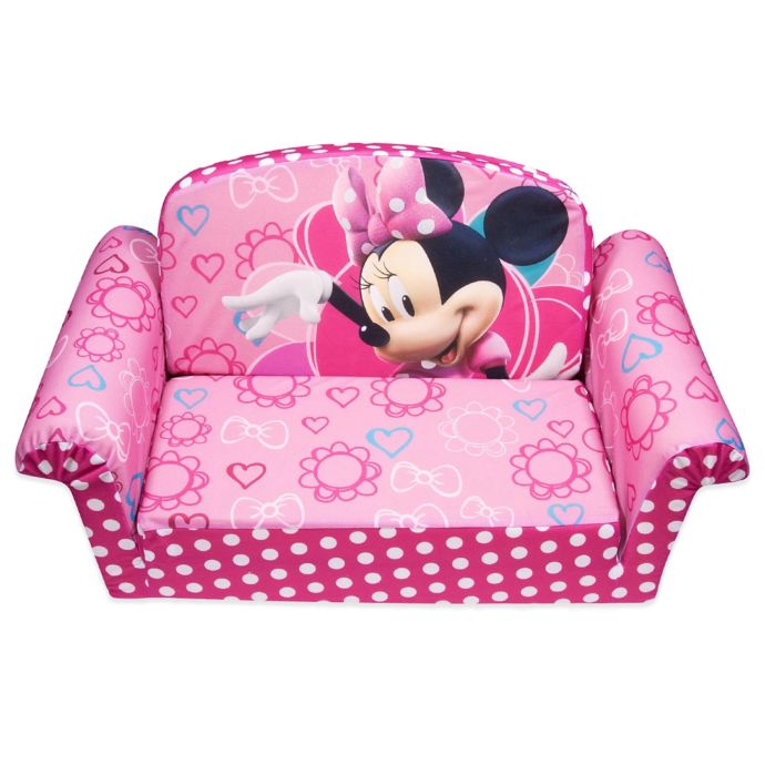 Spin Master Marshmallow Disney Minnie S Bow Tique Flip Open Sofa