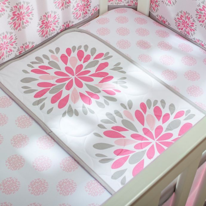 BreathableBaby® Dahlia Wick Dry Plush Sheet Saver buybuy BABY