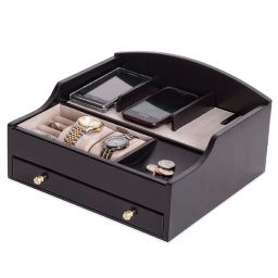 Mele & Co. Ricardo Wooden Charging Valet in Java