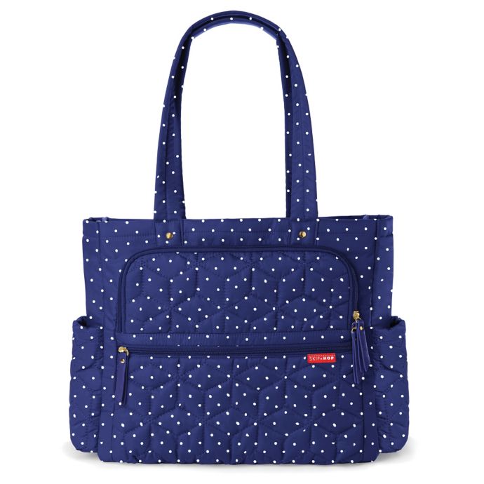 skip hop diaper bag blue