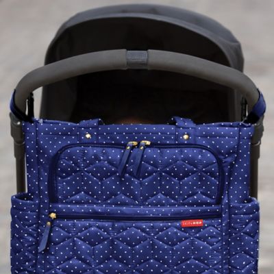 SKIP*HOP® Forma Dot Diaper Bag In Navy Dot | Bed Bath & Beyond