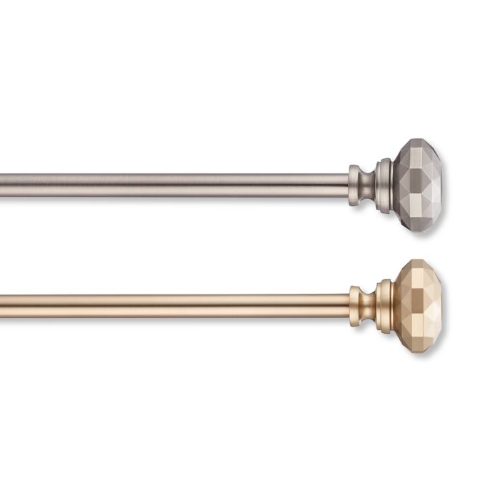 Cambria® Classic Soleil Adjustable Single Curtain Rod Set Bed Bath