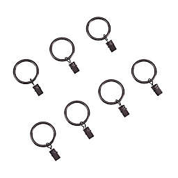 Cambria® Classic Clip Rings in Oil Rubbed Bronze (Set of 7)